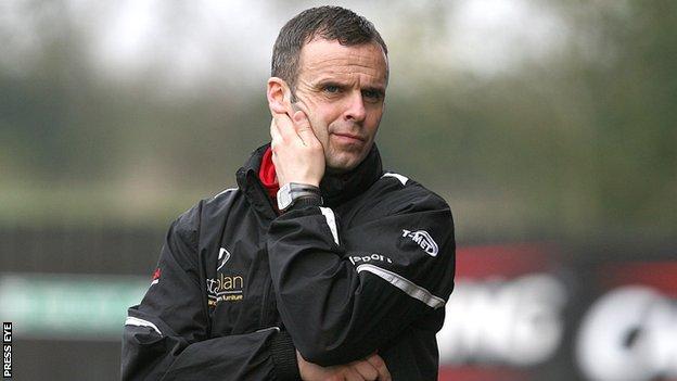 Rodney McAree succeeds Darren Murphy as manager of Dungannon Swifts