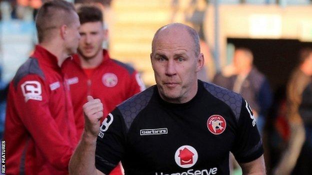 Former Lincoln City and Hull City defender Jon Whitney was first appointed as physiotherapist at Walsall in 20003