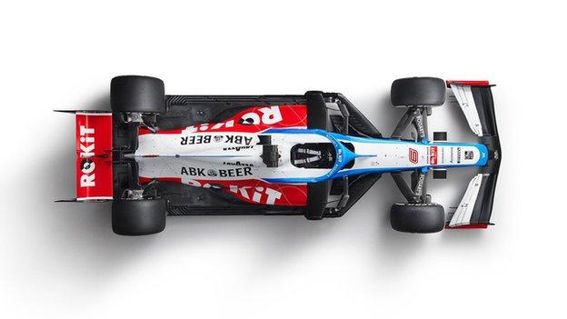 FW43 Williams F1 car