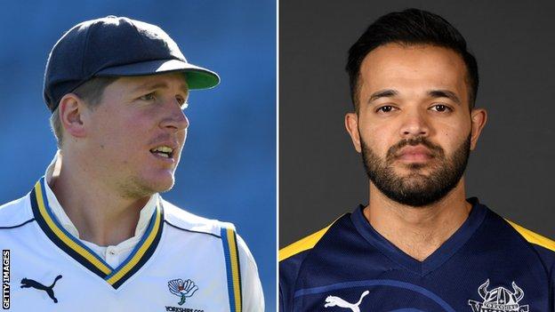 Gary Ballance and Azeem Rafiq