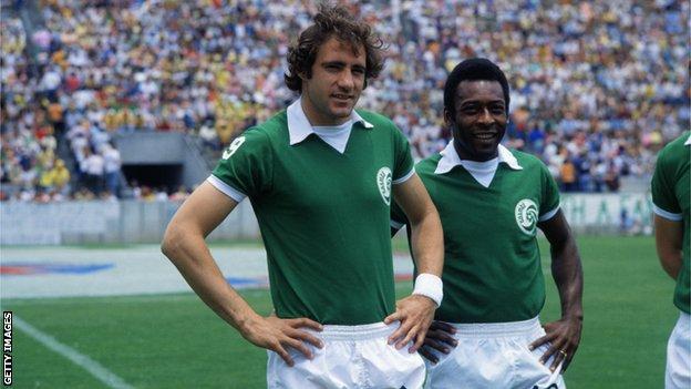 Pele and Chinaglia