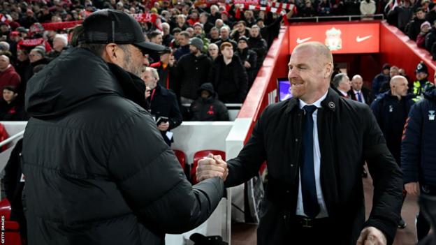 Jurgen Klopp and Sean Dyche