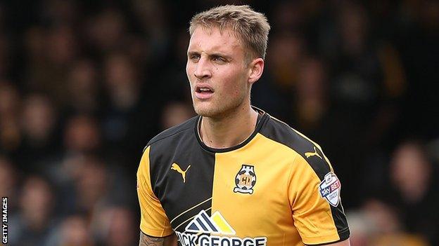 George Taft Burton defender s Cambridge loan cut short BBC Sport