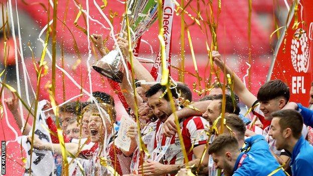 Lincoln City made their first trip to Wembley in the club's 133-year history