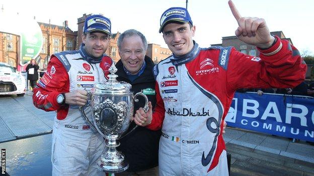 Scott Martin, Bobby Willis et Craig Breen