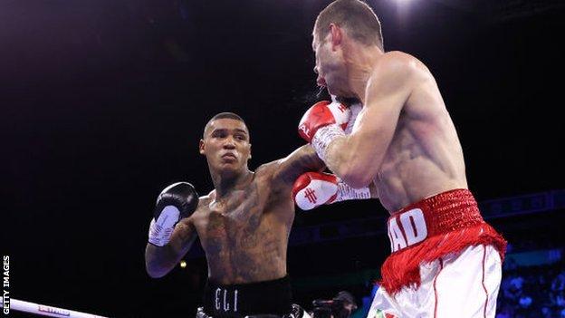 Conor Benn and Chris van Heerden