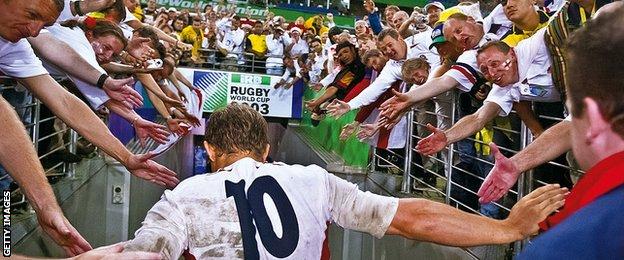 England's success at 2003 Rugby World Cup