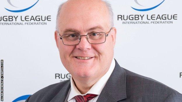 Nigel Wood moved to International Rugby League after leaving his role as RFL chief executive