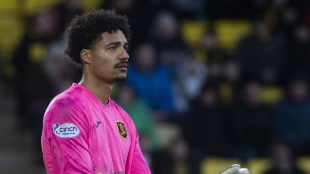 Livingston goalkeeper Shamal George