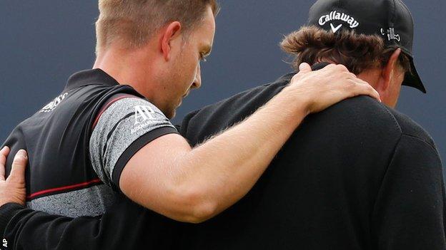 Henrik Stenson and Phil Mickelson