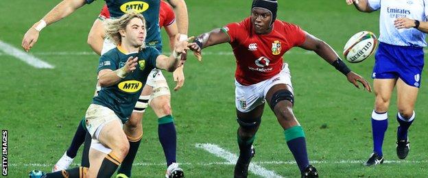 Faf de Klerk and Maro Itoje