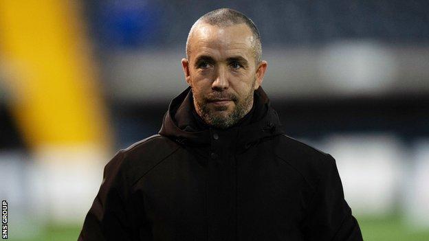 Morton Manager Dougie Imrie