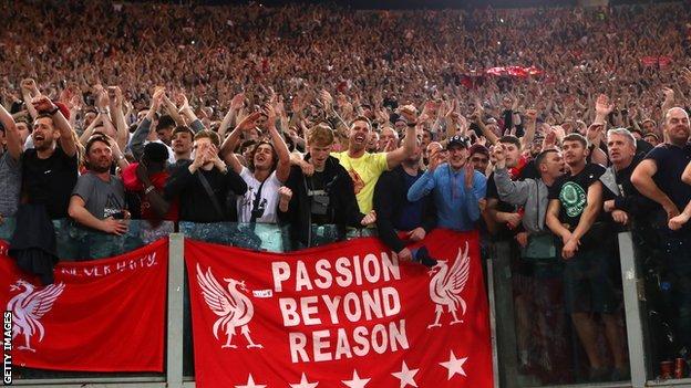 Champions League final: Liverpool v 