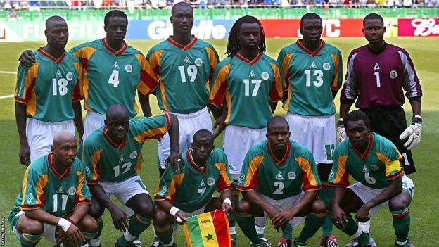 Equipo de Senegal para la Copa del Mundo de 2002