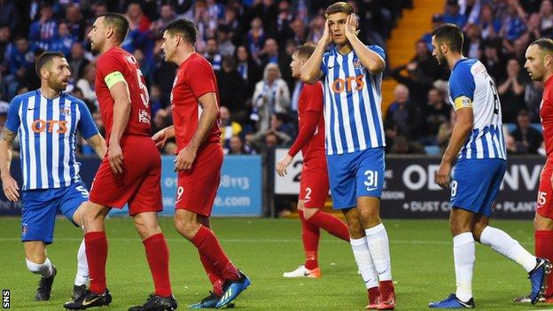 Kilmarnock could not take the chances they created