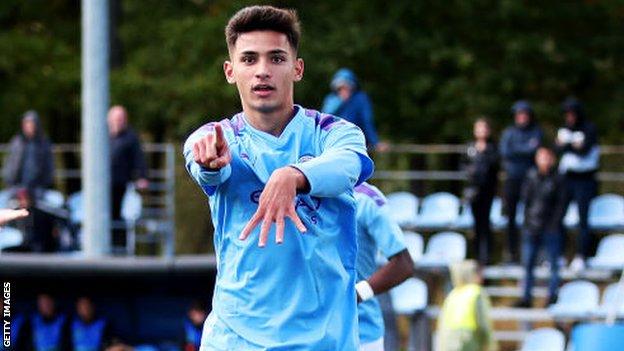 Manchester City's Nabil Touaizi commits to Morocco - BBC Sport