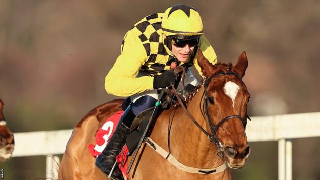 Paul Townend rode State Man to victory in the Matheson Chase