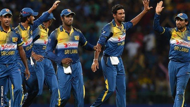 Sri Lanka celebrate