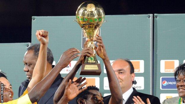 The Africa Under-23 Cup of Nations trophy