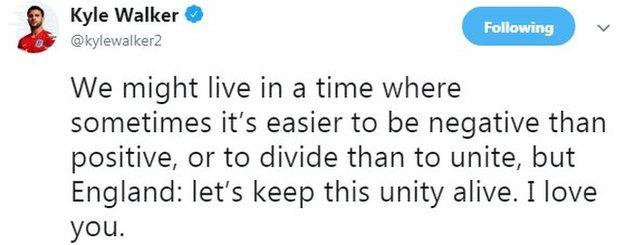 Kyle Walker on Twitter