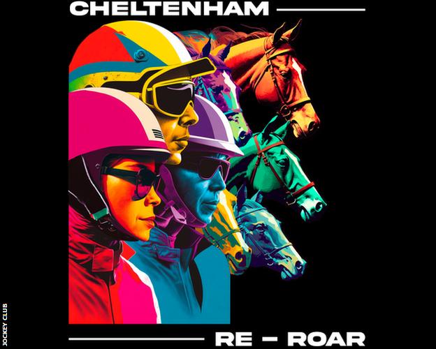 A promotional poster for the 'Cheltenham Roar Remix'