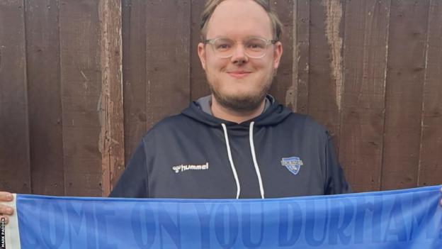 Durham fan Mark Padden