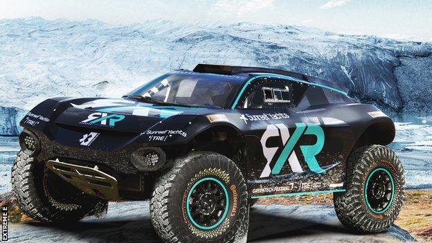 Voiture de course Rosberg Xtreme