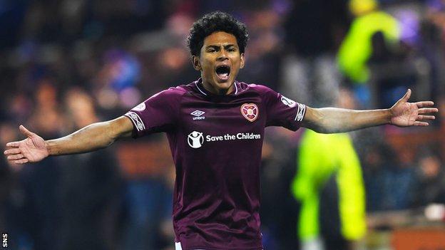 Hearts: Demetri Mitchell injury as Michael Smith is ruled out for eight ...