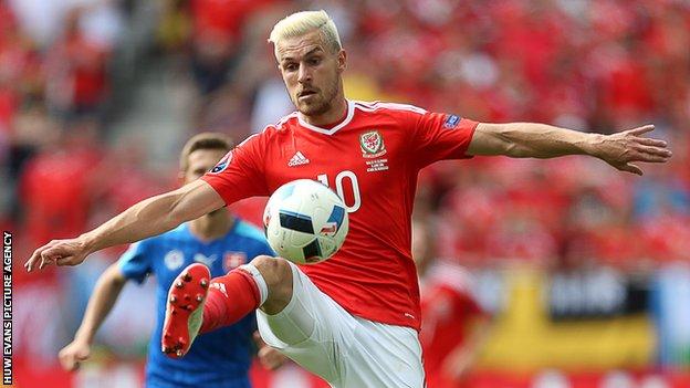 Aaron Ramsey was named in the team of the tournament for Euro 2016. Ramsey's suspension for the semi-final against Portugal was a huge blow to Wales' hopes after their superb run.