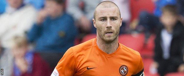 Dundee United defender Sean Dillon