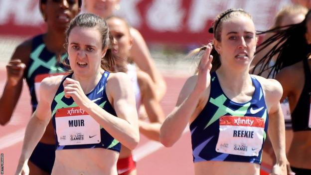 Laura Muir and Jemma Reekie are training partners and friends