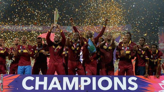 West Indies celebrate