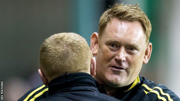 David Hopkin led Livingston to back-to-back promotions from League One to the Scottish Premiership