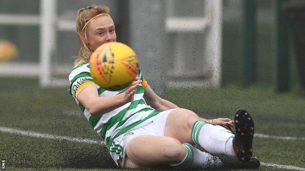 A Celtic player