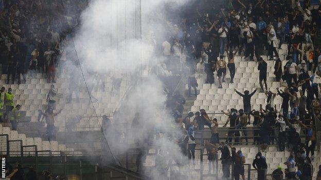 Marseille fans