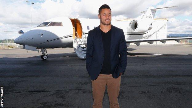 Jarryd Hayne: San Francisco 49ers select ex-rugby league star - BBC Sport