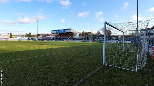 Macclesfield Town's Moss Rose ground