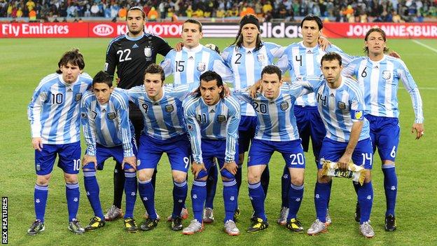 Argentina at the 2010 World Cup