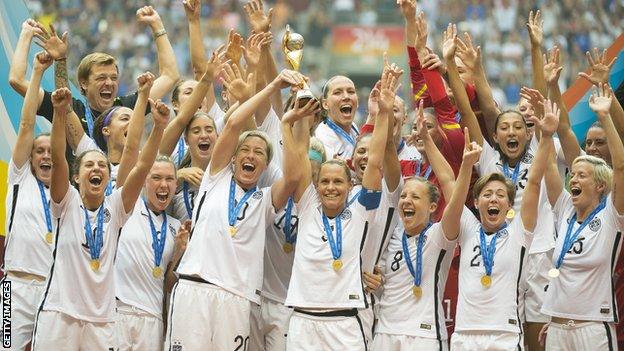 US women's national team reach agreement with US soccer over equal pay -  BBC Sport