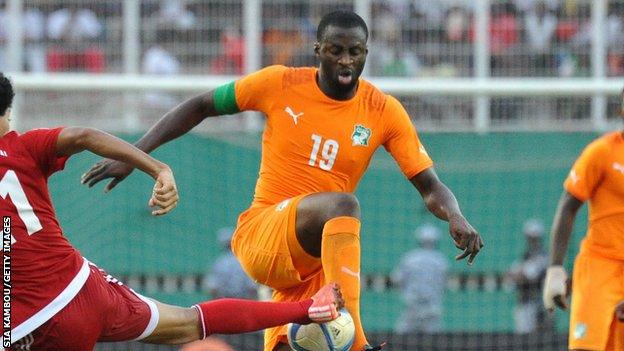 Ivory Coast captain Yaya Toure