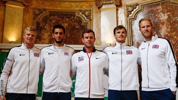 Britain's Davis Cup team