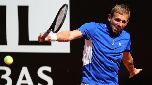 Italian Open: Dan Evans perde contro Taylor Fritz a Roma
