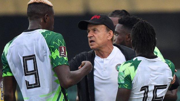 Nigeria coach Gernot Rohr