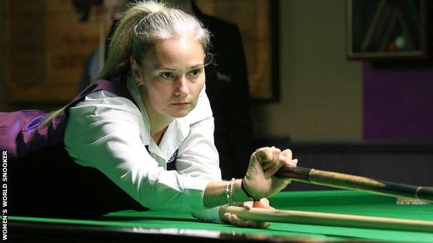 Reanne Evans Eyes Ronnie O Sullivan Clash At Champion Of Champions In Coventry Bbc Sport