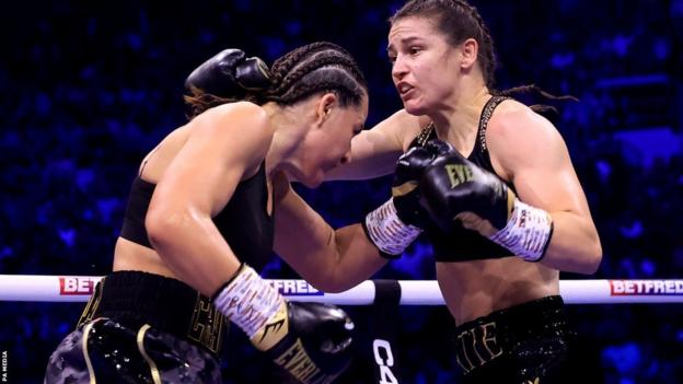 Chantelle Cameron and Katie Taylor in Dublin rematch