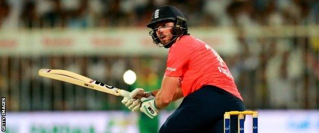 James Vince scored 46 for England in their victory over Pakistan on Monday
