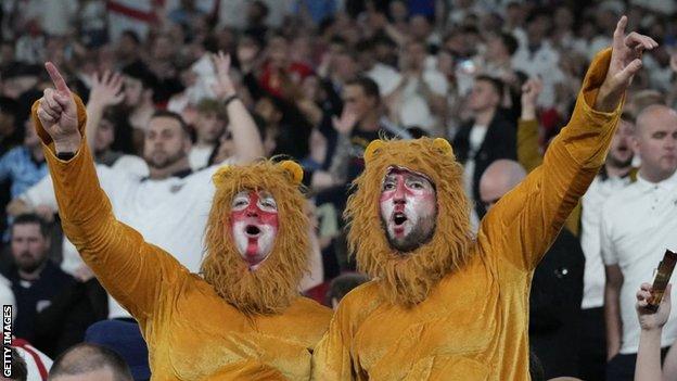 Déguisements des trois lions