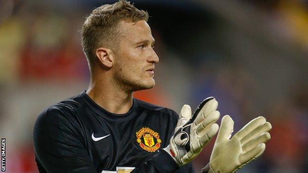 Lindegaard played 29 times for Manchester United