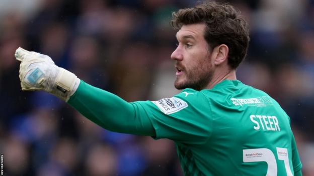 Goalkeeper Jed Steer joined Peterborough after leaving Aston Villa