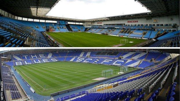 Coventry City will leave the Ricoh Arena to spend the 2019-20 season 22 miles away in Small Heath at St Andrew's, home of Birmingham City